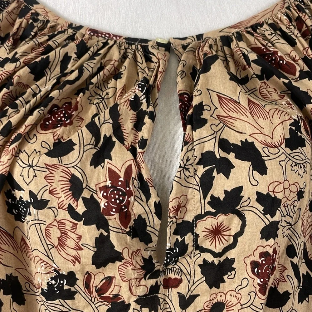 The Great Sleep Brown Floral Print‎ sleep dress size 4/6